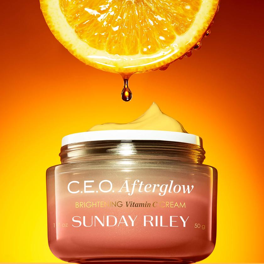 Sunday Riley C.E.O. Afterglow Brightening Vitamin C Gel Cream Best Buy