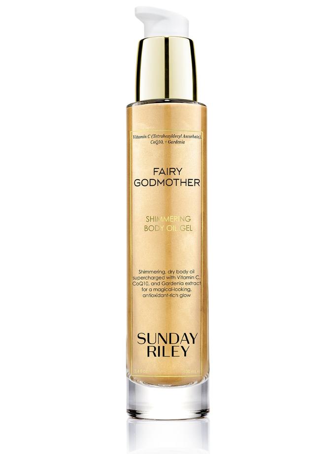 Sunday Riley Fairy Godmother Shimmering Body Oil Gel For Sale