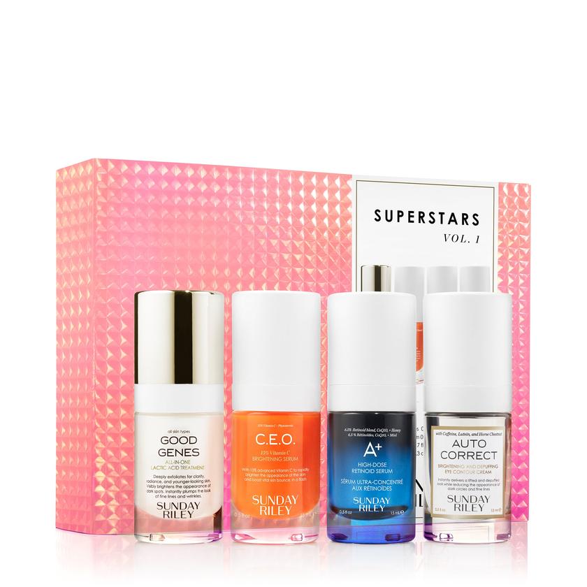 Sunday Riley Superstars Vol.1 Best Sellers Kit Same Day Delivery